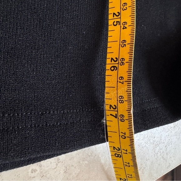 OGL Black Soft Thermal Pull On Pull On Midi Womens Size M Elastic Waist - Picture 11 of 16